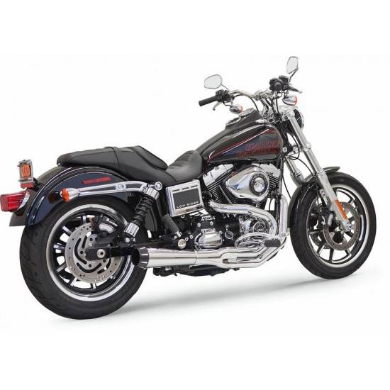 Bassani ολόσωμη εξάτμιση 2σε1 Road Rage II Mega Power Megaphone Standard 1D32R για Harley Davidson FXDB 1584 07-13 χρώμιο