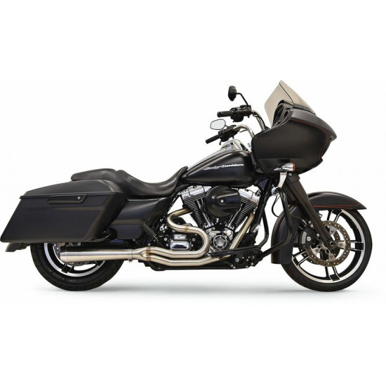 Bassani ολόσωμη εξάτμιση Road Rage III Megaphone Short 1F12SS για Harley Davidson FLHTK 1690 ABS 11-16