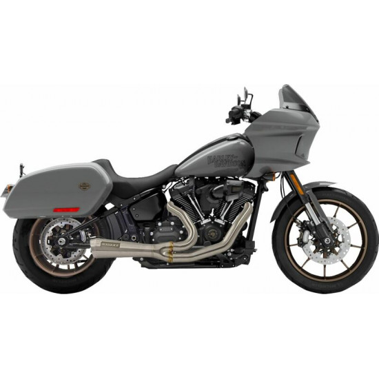 Bassani ολόσωμη εξάτμιση Road Rage The Ripper Megaphone Short 1S74SS για Harley Davidson FLSB 1750 ABS 18-23