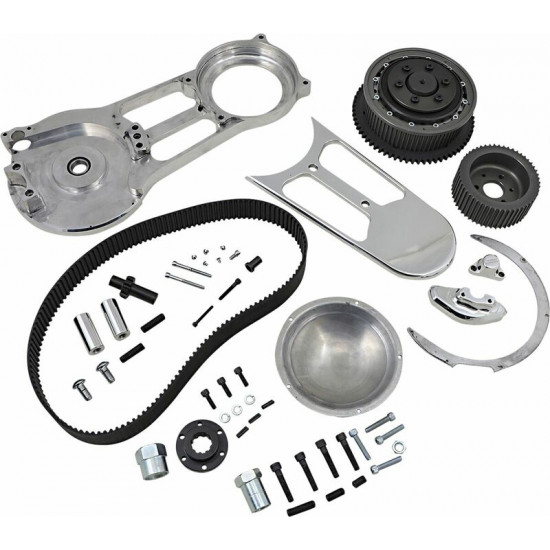 Belt Drives kit ιμάντα κίνησης Aluminum Kevlar πλάτος:50,8mm (2)in 132 δόντια Ribbed SH-500 