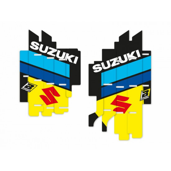 BLACKBIRD RACING σετ αυτοκόλλητα A305R8 για SUZUKI RM-Z 250 19 μαύρο-μπλε-κίτρινο