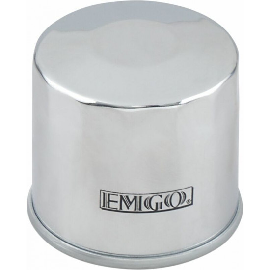 EMGO φίλτρο λαδιού 10-55672 χρώμιο για SUZUKI GSX-R 750 88-17 / SUZUKI DL 650 ABS 07-19