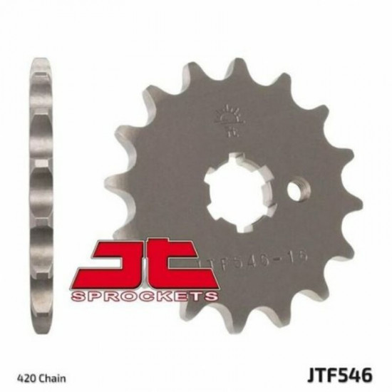 Εμπρόσθιο γρανάζι κίνησης μάρκας JT 13 δοντιών για Kawasaki KX 80 (98 00) - JTF546.13