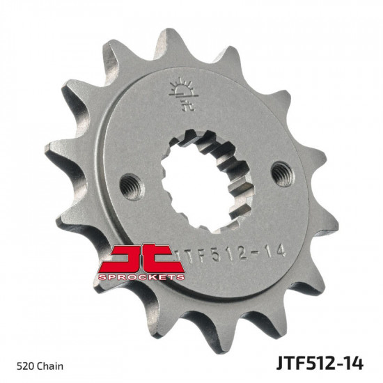 Εμπρόσθιο γρανάζι κίνησης μάρκας JT 14 δοντιών για Kawasaki KLE 500 (91 03) - JTF512.14
