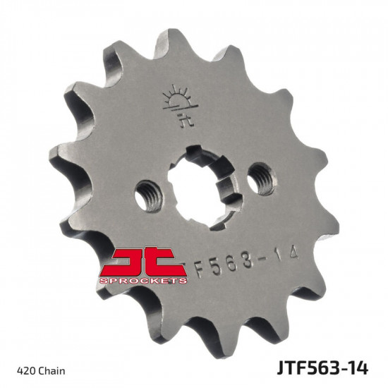 Εμπρόσθιο γρανάζι κίνησης μάρκας JT 14 δοντιών για Yamaha DT 50 MX (81 87) - JTF563.14