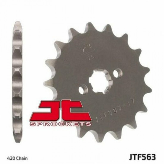 Εμπρόσθιο γρανάζι κίνησης μάρκας JT 14 δοντιών για Yamaha DT 50 MX (81 87) - JTF563.14