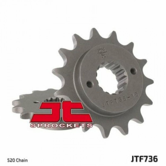 Εμπρόσθιο γρανάζι κίνησης μάρκας JT 15 δοντιών για Ducati Monster 600 (94 01) - JTF736.15