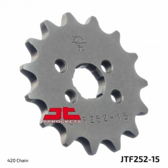 Εμπρόσθιο γρανάζι κίνησης μάρκας JT 15 δοντιών για Honda GLX 50 (91 98) - JTF252.15