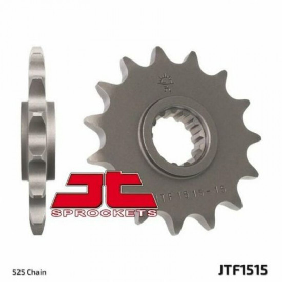 Εμπρόσθιο γρανάζι κίνησης μάρκας JT 15 δοντιών για Kawasaki ZX 6 R (95 97) - JTF1515.15