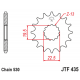 Εμπρόσθιο γρανάζι κίνησης μάρκας JT 15 δοντιών για Suzuki GSX R 400 (87 88) - JTF435.15