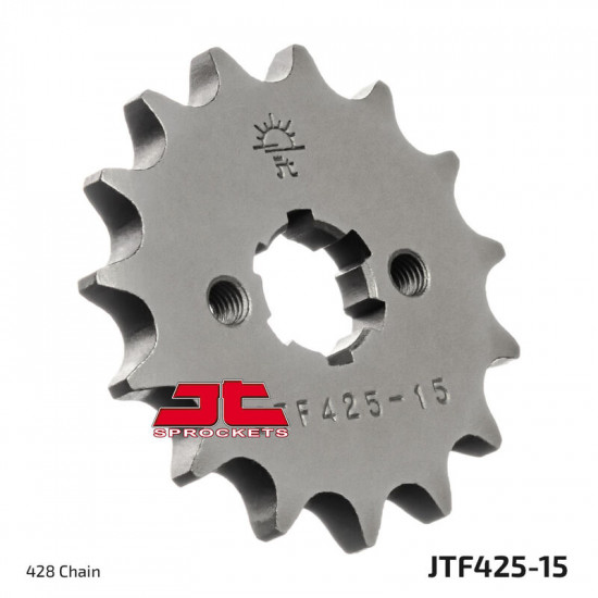 Εμπρόσθιο γρανάζι κίνησης μάρκας JT 15 δοντιών για Suzuki RG 80 (88 93) - JTF425.15