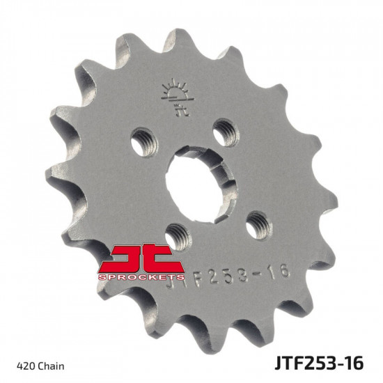 Εμπρόσθιο γρανάζι κίνησης μάρκας JT 16 δοντιών για Honda Innova 125 (02 04) - JTF253.16