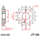 Εμπρόσθιο γρανάζι κίνησης μάρκας JT 16 δοντιών για Honda Transalp 650 (00 04) - JTF296.16