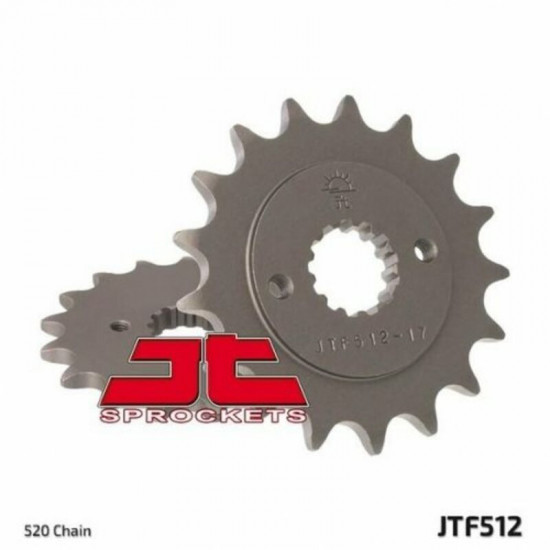 Εμπρόσθιο γρανάζι κίνησης μάρκας JT 16 δοντιών για Kawasaki KLE 500 (91 03) - JTF512.16