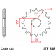Εμπρόσθιο γρανάζι κίνησης μάρκας JT 17 δοντιών για Yamaha DT 125 R (88 03) - JTF558.17