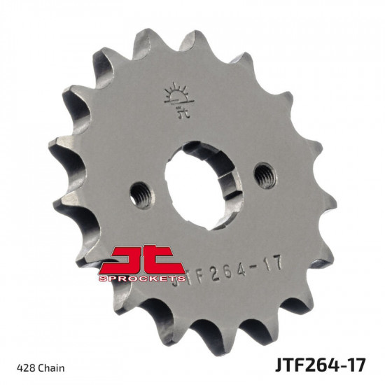 Εμπρόσθιο γρανάζι κίνησης μάρκας JT 17 δοντιών για Yamaha DT 200 R (87) - JTF264.17