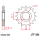 Εμπρόσθιο γρανάζι κίνησης μάρκας JT 17 δοντιών για Yamaha YZF R6 (99 04) - JTF584.17