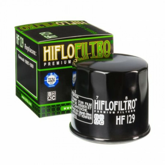 HIFLOFILTRO φίλτρο λαδιού HF129 για KAWASAKI KAF 950 4X4 04-13