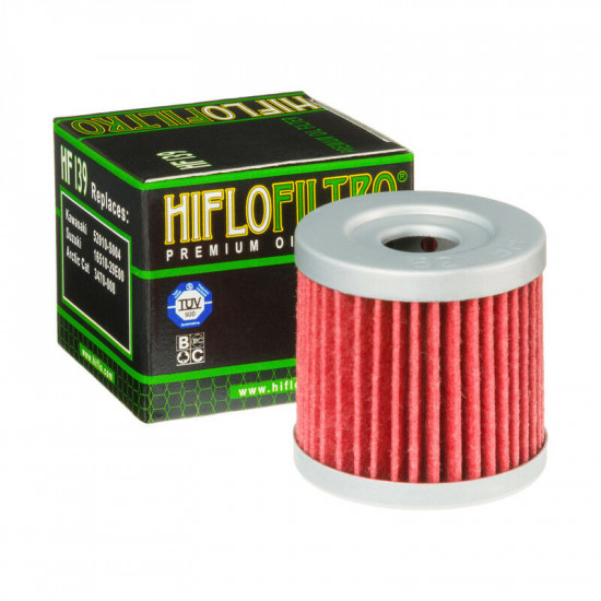HIFLOFILTRO φίλτρο λαδιού HF139 για SUZUKI LT-Z 400 2X4 03-18 / SUZUKI DR-Z 400 S 00-06