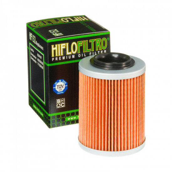 HIFLOFILTRO φίλτρο λαδιού HF152 για CAN AM (BRP) OUTLANDER 650 EFI 4X4 11-20 / CAN AM (BRP) OUTLANDER 800 R EFI 4X4 09-15