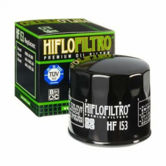 HIFLOFILTRO φίλτρο λαδιού HF153 για DUCATI SCRAMBLER 803 ABS 15-21 / DUCATI MULTISTRADA 1200 S ABS 10-18