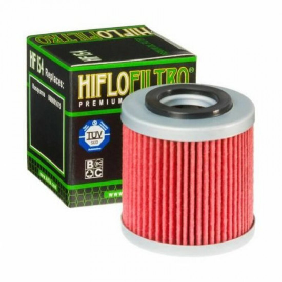 HIFLOFILTRO φίλτρο λαδιού HF154 για BIMOTA DB5 1078 RE 11-16 / HUSQVARNA TE 510 04-07