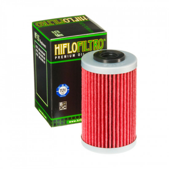 HIFLOFILTRO φίλτρο λαδιού HF155 για KTM LC4 640 E 99-06 / KTM DUKE 690 ABS 12-19