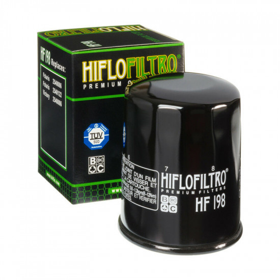 HIFLOFILTRO φίλτρο λαδιού HF198 για VICTORY VEGAS 106 09-17 / POLARIS SPORTSMAN 800 EFI 4X4 05-14