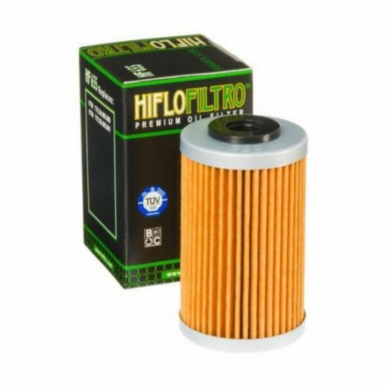 HIFLOFILTRO φίλτρο λαδιού HF655 για KTM EXC 450 12-16 / KTM EXC 500 12-16