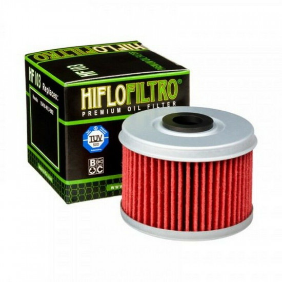 HIFLOFILTRO φίλτρο λαδιού HF103 για HONDA CRF 250 L ABS 17-20 / HONDA CB 300 R ABS 18-20