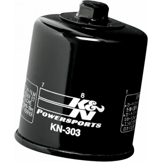 K-N φίλτρο λαδιού KN-303 για KAWASAKI VN 900 06-16 / KAWASAKI ZZR 1400 ABS 06-20