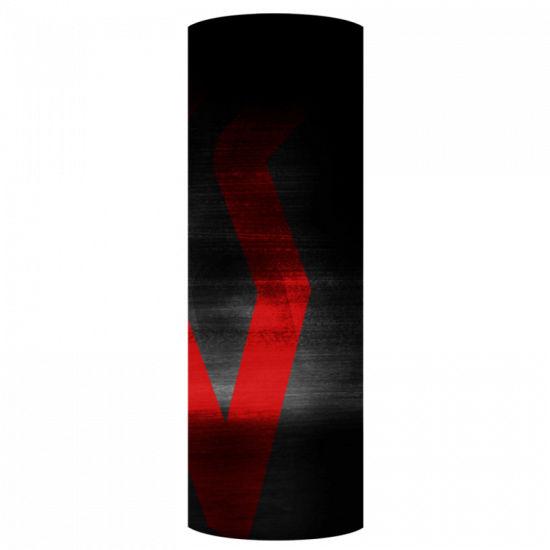 Φουλάρι Nordcode Tube neck 4 Logo μαυρο κοκκινο