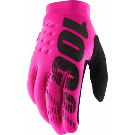 Γάντια 100% Brisker Ανδρικό πλαστικό pink