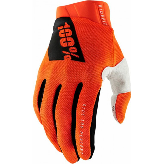 Γάντια 100% Ridefit Ανδρικό πορτοκαλί