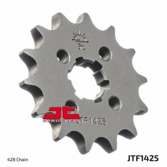 Γρανάζι κίνησης εμπρός JT 428 15 δόντια από ατσάλι - JTF1425.15