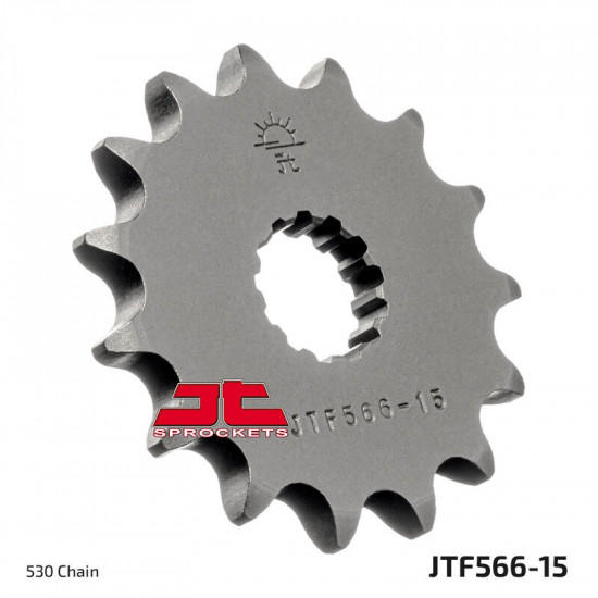 Γρανάζι κίνησης εμπρός JT 530 βήμα 15 δόντια από ατσάλι - JTF566.15