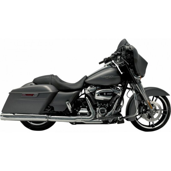 KERKER τελικά εξάτμισης Stout Straight Can Inverted 140-78228 για Harley Davidson FLHTK 1868 ABS 19-23