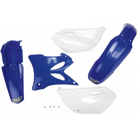UFO σετ πλαστικά YAKIT306-999 για YAMAHA YZ 85 SW 02-12 / YAMAHA YZ 85 LW 02-12 μπλε-λευκό