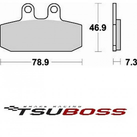 Μεταλλικά τακάκια Tsuboss BS684