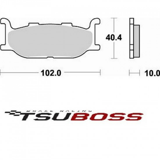 Μεταλλικά τακάκια Tsuboss BS750
