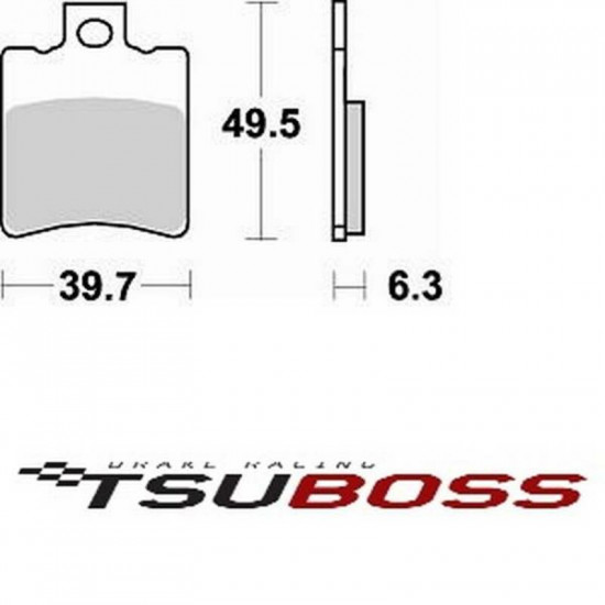 Μεταλλικά τακάκια Tsuboss BS761