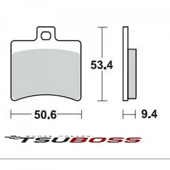 Μεταλλικά τακάκια Tsuboss BS840