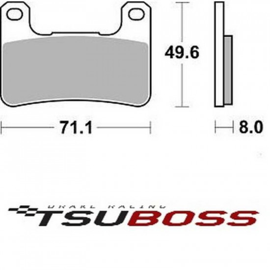 Μεταλλικά τακάκια Tsuboss BS898