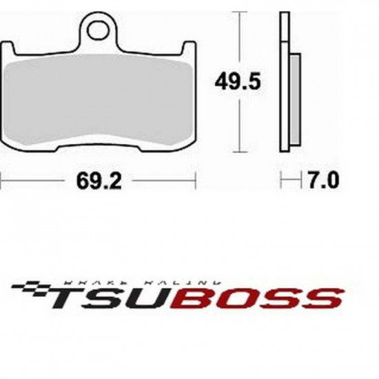 Μεταλλικά τακάκια Tsuboss BS906