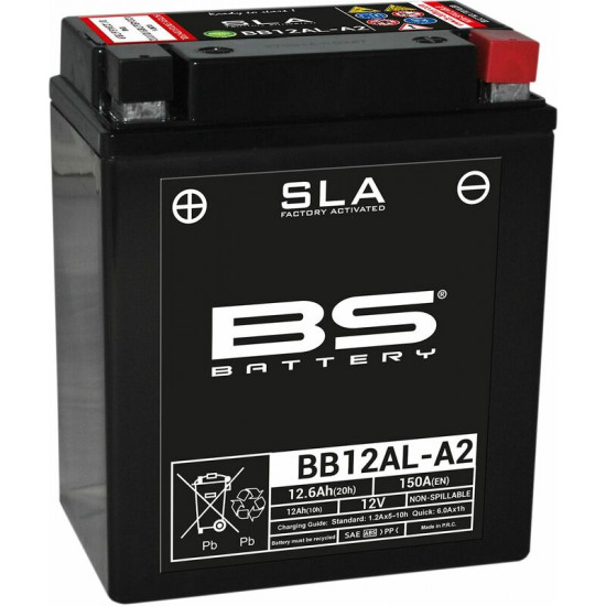 Μπαταρία BS BATTERY BB12AL A2 SLA # BB12AL-A2-SLA 