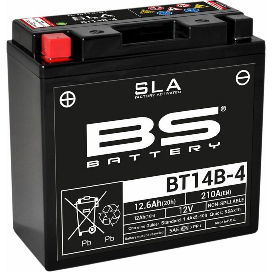 Μπαταρία BS BATTERY BT14B 4 SLA # BT14B-4-SLA 