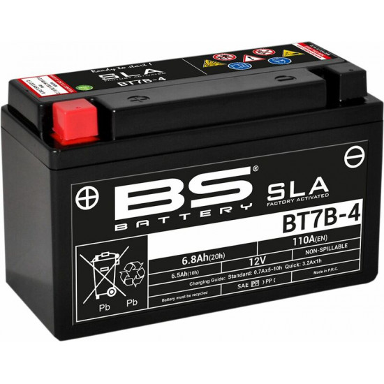Μπαταρία BS BATTERY BT7B 4 SLA # BT7B-4-SLA 