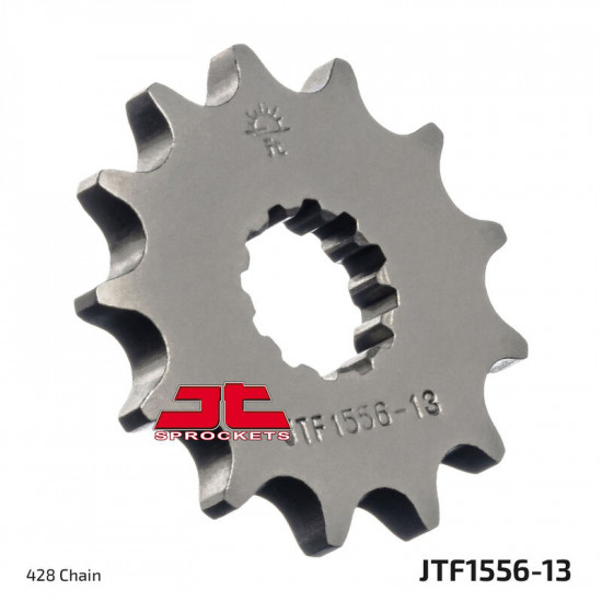 Μπροστινό γρανάζι μηχανής JT 13 δοντιών για Yamaha TZR50 για αλυσίδα βήματος 428 - JTF1556.13