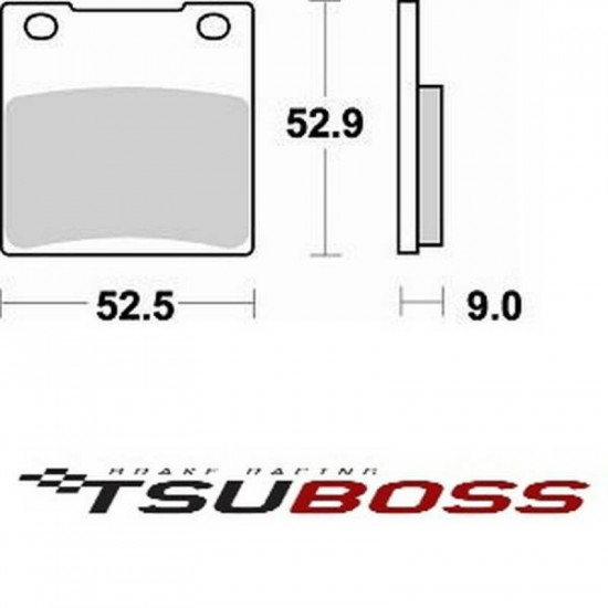 Οργανικά τακάκια Tsuboss BS719