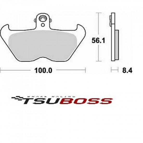 Οργανικά τακάκια Tsuboss BS806